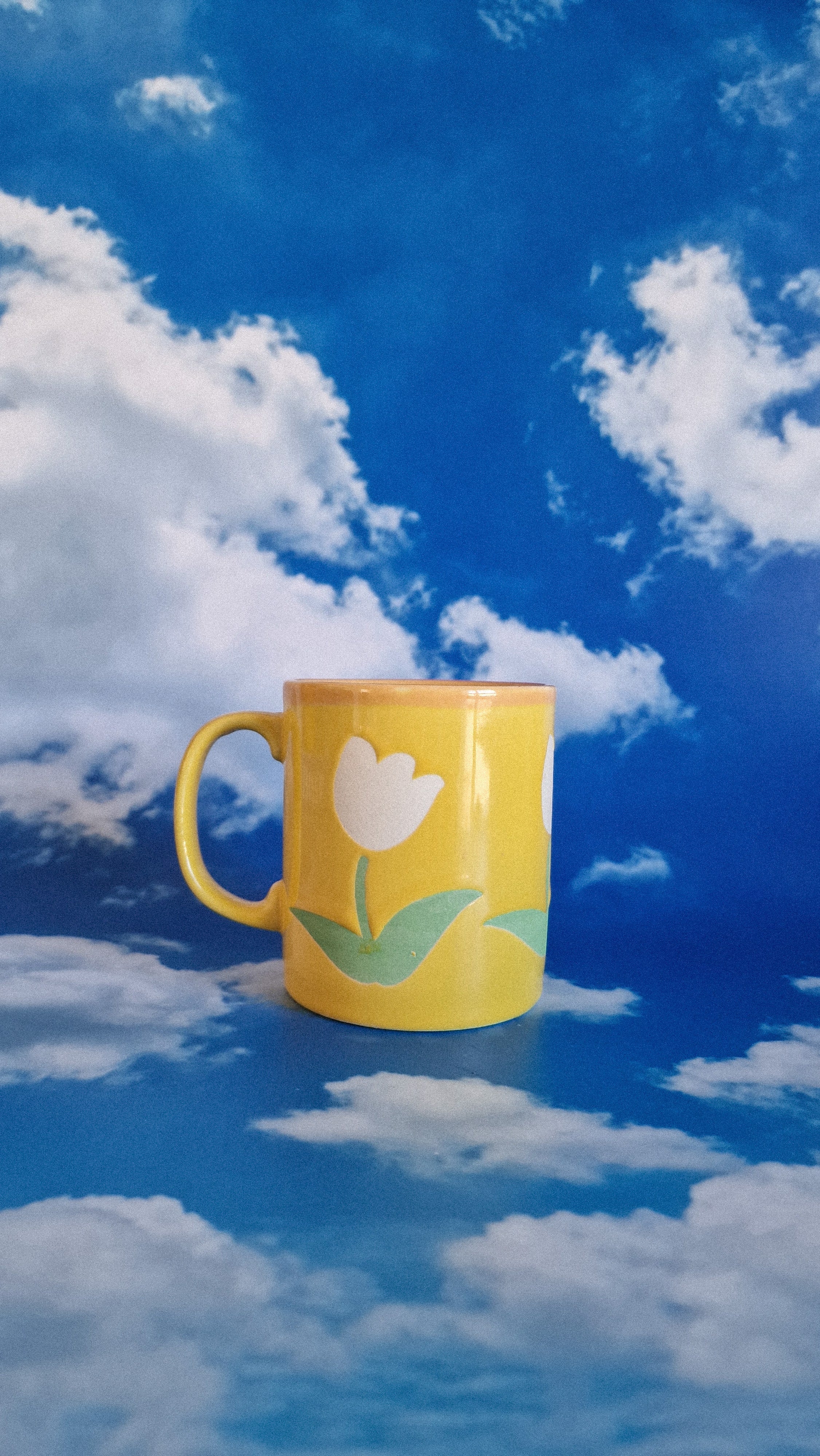 Mug tulipe années 90